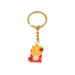 Mini porte-clés personnalisés en alliage de zinc émaillé léger de haute qualité, vente en gros, fabricant chinois - Product Image 6
