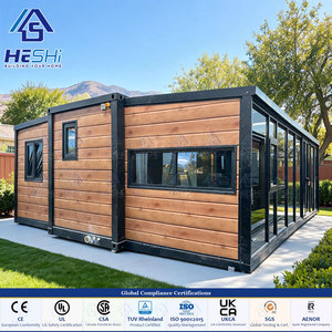 บ้านสำเร็จรูปเหล็กเคลื่อนย้ายได้หรูหรา ขนาด 20 ฟุต 40 ฟุต แบบขยายได้ สำหรับโครงการพัฒนาหลายยูนิต - Product Image 1