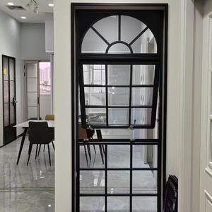 <span class=keywords><strong>Ventanas</strong></span> de Vidrio Pintado Plegables para Dormitorio, a Prueba de Huracanes, con Marco de Malla de Seguridad Personalizada, en Diferentes Formas y Colores, para Invernadero - Product Image 4