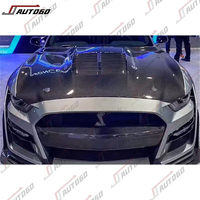 Capot de capot en Fiber de carbone MBJ OEM Offre Spéciale d'usine pour Ford Mustang 2.3T 5.0L GT500 Shelby Super Snake GT350 GT
