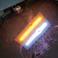 2 bandes lumineuses LED pour détection de bosses de grêle sur carrosserie automobile, outils de diagnostic et de réparation de bosses