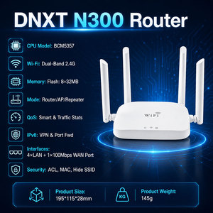 เราเตอร์ Wifi DNXT ปลดล็อค 1WAN/4LAN รองรับ IPV6 WPS Wifi ความเร็วสูง VPN AP ฮอตสปอตไร้สาย Cpe Access Point - Product Image 2