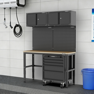 Home Garage 6-Piece Steel <b>Rolling</b> <b>Tool</b> Chest Drawers Powder Coated Steel Supports Customized Locking System OEM/ODM/OBM 20CM6 Wo - Product Image 5