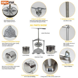 Presse à fruits manuelle en aluminium 2022 Offre Spéciale - Product Image 4