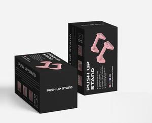Barres de musculation roses triangulaires, équipement de fitness durable et antidérapant pour entraînement à domicile - Product Image 6