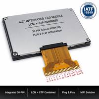 Module LCD TFT IPS TMK 800x480 4,3 pouces haute résolution, luminosité 850 nits, rétroéclairage LED, interface MIPI 30 broches, remplacement 1:1