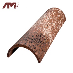 Villa hotel classica casa in <span class=keywords><strong>pietra</strong></span> con tegole in argilla romana con rivestimento rosso - Product Image 4