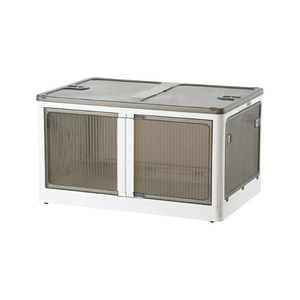 Cajas <span class=keywords><strong>de</strong></span> Plástico Plegables <span class=keywords><strong>para</strong></span> <span class=keywords><strong>Ropa</strong></span>, Fáciles <span class=keywords><strong>de</strong></span> Instalar, Transparentes, con Doble Puerta, Cajones, Estantes, Armario <span class=keywords><strong>de</strong></span> Almacenamiento <span class=keywords><strong>para</strong></span> Oficina o Dormitorio - Product Image 6