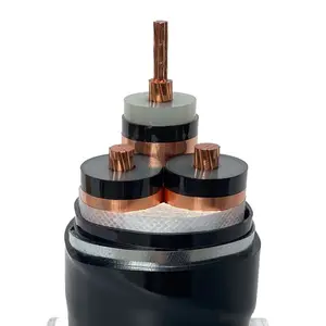 50mm2 33kv xlpe cáp và đồng/xlpe/SWA/PVC 11kv điện áp cao đơn lõi cáp điện cáp điện giá