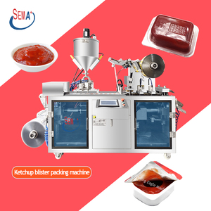 Línea de máquina de embalaje de blíster de salsa de mermelada de <span class=keywords><strong>miel</strong></span> de Chocolate de mantequilla de <span class=keywords><strong>cacahuete</strong></span> de dosis mono - Product Image 1