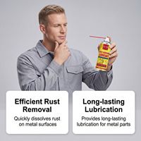 JUE FISH – Spray lubrifiant décapant de rouille pour le detailing automobile – Nettoyage doux des pièces de machine – Élimination de la rouille métallique – Éclaircissant