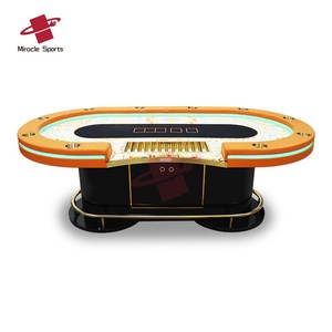 プレミアム品質のラグジュアリーポーカー テーブルで、最高のゲーム