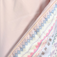Couverture réversible rafraîchissante portable en maille unie respirante, tissée imprimée, double gaze, pour la maison et l'hôtel, couverture douce