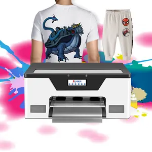 SUnika 30Cm Cuộn Kỹ Thuật Số A3 Máy In Phun T-Shirt Jersey Máy In Đa Chức Năng Truyền Nhiệt Pet Phim DTF Máy Dệt Vải A4