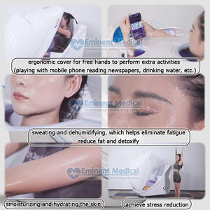Capsule de sauna vapeur multifonctionnelle intelligente de qualité médicale Eminent pour thérapie à l'ozone, deux-en-un, pour salon de beauté et soulagement corporel complet - Product Image 5