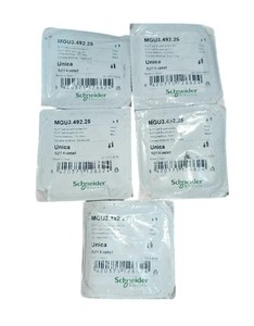 Lot de 05 pièces Mgu3.492.25 <span class=keywords><strong>Unica</strong></span> Rj11 4 contacts, neuf, produit d'origine avec une garantie d'un an - Product Image 1