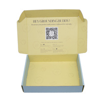 Boîte de vêtements en carton ondulé écologique imperméable haut de gamme de luxe stratification mate Logo personnalisé vêtements bougies cadeau cosmétique