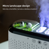 Humidificateur d'air ultrasonique portable, atomiseur à six orifices, télécommande pour humidificateur dynamique, aromathérapie, hôtel, maison