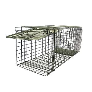 Maille en acier piège à animaux Cage chat sauvage <span class=keywords><strong>attrape</strong></span> <span class=keywords><strong>renard</strong></span> piège HC2614M-F - Product Image 3