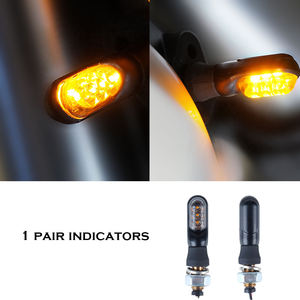 E Mark Dirtbike Vélo Scooter Moto Pièces LED Mini Clignotant Indicateur Pour Yamaha R1 R3 R125 FZ6 FZ1 FAZER XV 950 - Product Image 3