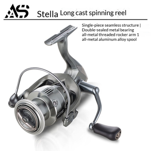 <span class=keywords><strong>Moulinet</strong></span> Spinning Gauche FT, Rapport de Transmission 5.2:1, 6 Roulements, Bobine en Alliage d'Aluminium, Système Bi-Vitesse, Lancer Instantané, Pêche en Ligne, en Lac - Product Image 3