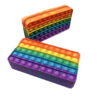 Trousse à crayons Rat Extermination Pioneer, en silicone dégradé, grande capacité, pour enfants, pour la décompression et le rangement universel de la papeterie
