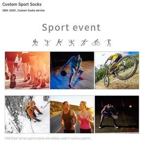 Chaussettes antidérapantes de fitness personnalisées respirantes Sporty Winter 100% Wool Logo on Cuff - Product Image 6