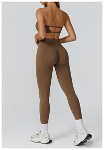 <span class=keywords><strong>Soutien</strong></span>-<span class=keywords><strong>gorge</strong></span> de sport pour femme, sans coutures, sans bretelles, léger, respirant, écologique, séchage rapide, rembourrage <span class=keywords><strong>amovible</strong></span>, maintien élevé - Product Image 4