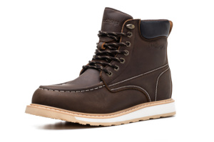 <span class=keywords><strong>Scarpe</strong></span> <span class=keywords><strong>Antinfortunistiche</strong></span> Eleganti in Vera Pelle Stile Industriale, Leggere, Resistenti alle Forature, con Soletta Comfort Ammortizzata e Suola Goodyear - Product Image 2