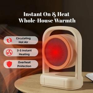 New Multi-functional Household Desktop Rapid Heating Warm air Blower with Handle Office Home Bedroom Energy-saving Silent Heater - Product Image 2