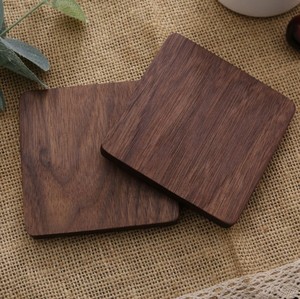 Acacia Commercio All'ingrosso di fabbrica Su Misura OEM Acacia Sughero sottobicchiere di bambù noce di montagne russe in legno di faggio sottobicchiere per la tazza di caffè - Product Image 2