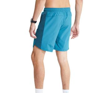 Pantalones cortos perforados con láser de verano para hombre, de secado rápido, transpirables, con cierre de cintura elástica, informales, sólidos, para baloncesto, correr, Fitness - Product Image 5
