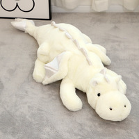 Posture couchée Dessin animé Dragon volant Jouet en peluche Accompagner le sommeil Dinosaure doux Jouets en peluche Poupées en peluche personnalisées pour cadeaux
