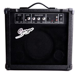 Amplificador de Guitarra Portátil de 15W Directo de Fábrica al Por Mayor, Altavoz para Guitarra Eléctrica en Stock para Práctica y Actuaciones - Product Image 5