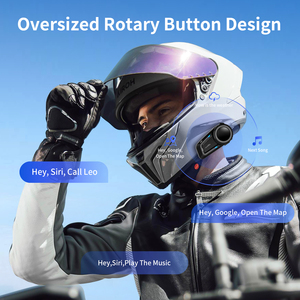 Intercomunicador para Motocicleta Fodsports FX7 2000M para 10 Pilotos, Intercomunicador de Malla para Casco, IP67 Inalámbrico e Impermeable - Product Image 2