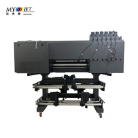 MYJET-Bande transporteuse à roulement UV DTF, 60cm de largeur d'impression, étiquette en cristal, autocollant, imprimante 3D à huile, encre UV, huile de disparition 3D