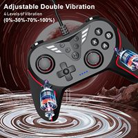 Nouvelle arrivée PC Gaming Gamepad Android Phone Wired Game Controller avec fonction de programmation