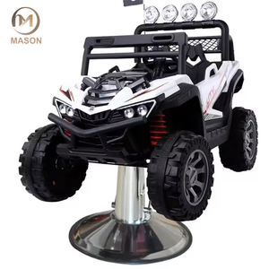 Chaise de barbier pour enfants à hauteur réglable rotative hydraulique pour jouer à la coupe de cheveux siège de salon en métal pour bébé ensemble de styliste pour <span class=keywords><strong>spa</strong></span> - Product Image 6