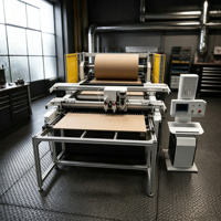 Machine de découpe numérique CNC de pointe pour carton ondulé et boîtes cadeaux, avec table de découpe oscillante vibrante pour la publicité