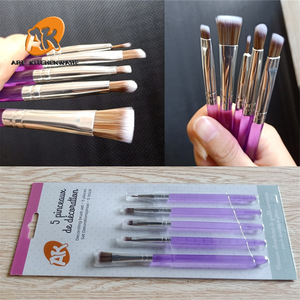 <span class=keywords><strong>Set</strong></span> <span class=keywords><strong>di</strong></span> 5 Pennelli per Biscotti allo Zucchero AK, Strumenti per Decorazione Torte, <span class=keywords><strong>Set</strong></span> <span class=keywords><strong>di</strong></span> Pennelli per <span class=keywords><strong>Pasticceria</strong></span> DB-05 - Product Image 4
