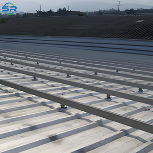 Bảng điều khiển năng lượng mặt trời L chân cho mái thiếc nhôm bảng điều khiển năng lượng mặt trời gắn L chân đứng - Product Image 6