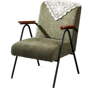 <span class=keywords><strong>โซฟา</strong></span>เดี่ยวสไตล์วินเทจใหม่เรียบง่ายสไตล์จีนผ้าบ้านเฟอร์นิเจอร์ห้องนั่งเล่นดีไซน์เนอร์เก้าอี้พักผ่อนเก้าอี้ระเบียง - Product Image 5