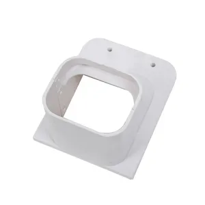 Couvercle de ligne de climatisation Raccords de conduits Pvc Ceiling Split Mini Split Ac Trunking Plastic Pvc Duct Ac Pipe Cover