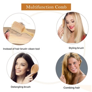 Logo OEM Lot <span class=keywords><strong>de</strong></span> pinceaux <span class=keywords><strong>de</strong></span> maquillage en <span class=keywords><strong>cheveux</strong></span> naturels <span class=keywords><strong>Brosse</strong></span> à <span class=keywords><strong>cheveux</strong></span> en bambou en stock - Product Image 6