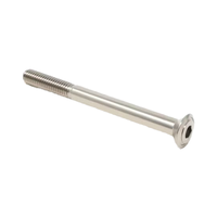 Vis et écrous à tête hexagonale en acier inoxydable 304/316/304L/316L et aluminium avec rondelles à ressort à finition brute pour usage industriel