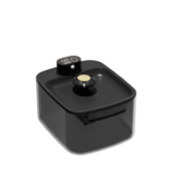 Fontaine à eau pour animaux de compagnie ChongxinIOT avec capteur, 3,2 L, sans fil, filtre à 5 étapes, batterie 4000 mAh, distribution automatique d'eau, distributeur d'eau pour animaux de compagnie