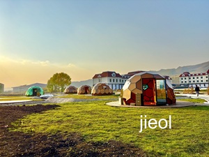 Tienda de cúpula de cristal transparente de lujo personalizable con marco de tubo de acero para Hotel Camping Resorts Exposiciones Casa de cristal al aire libre - Product Image 3