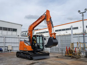 Hitachi ZX75 Mini Excavadora 7Ton Construction Digger ZX75US con certificación EPA CE Motor original Buen estado listo - Product Image 6