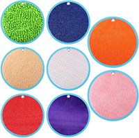 Tapis sensoriels texturés recyclables pour enfants autistes jouets sensoriels pour enfants avec autisme produits sensoriels panneau mural sensoriel