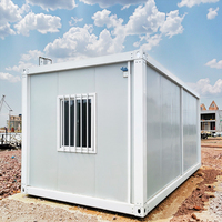 Kits de maison préfabriquée durable Bâtiment en conteneur en acier moderne pour le campus de l'école ou le bureau Maison préfabriquée en conteneur